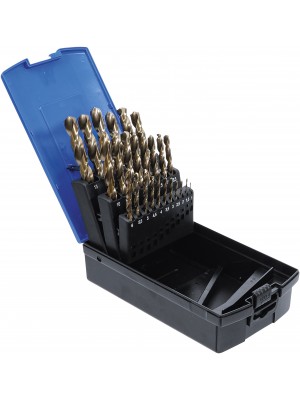 Spirālurbju komplekts|HSS-G M35 Kobalta tērauds|1 - 13 mm|25 gab. (116)