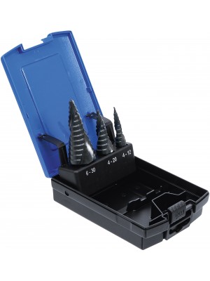  Pakāpju urbjmašīnu komplekts|Ø 4 - 30 mm|3 gab. (1945)