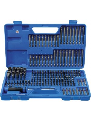 Universāls/skrūvgriežu uzgaļu komplekts|6,3 mm (1/4")|208 gab. (20103)