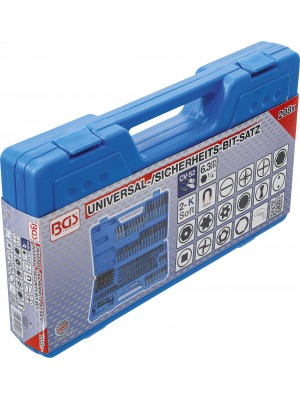 Universāls/skrūvgriežu uzgaļu komplekts|6,3 mm (1/4")|208 gab. (20103)