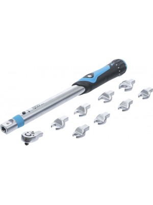 Griezes momenta uzgriežņu atslēgu komplekts|6,3 mm (1/4")|10-50 Nm|10 gab. (2813)