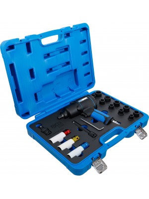Pneimatisko uzgriežņu atslēgu un trieciena uzgriežņu komplekts|12,5 mm (1/2")|1200 Nm|16 gab. (5295)