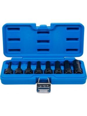 Trieciena bitu ligzdu komplekts|piedziņa 12,5 mm (1/2")|iekšējais sešstūris 5 - 19 mm|8 gab. (5481)