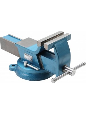 Tērauda stenda skrūvspīles|kalts|125 mm žoklis (59112)