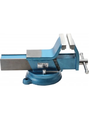 Tērauda stenda skrūvspīles|kalts|125 mm žoklis (59112)