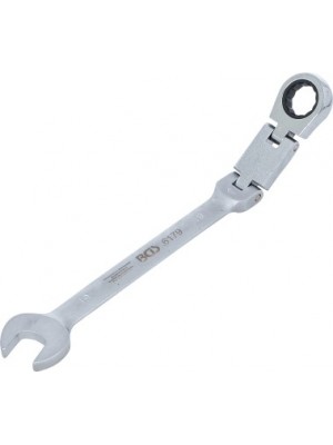 Sprūdrata kombinētās uzgriežņu atslēgas komplekts ar dubultu galu|Regulējams|19 mm (6179)