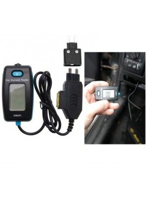 Drošinātāja kontakta digitālais strāvas testeris (63520)