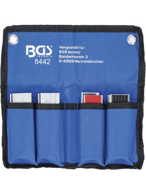 Aizsargvāku komplekts|8 gab.|Alumīnijs|100mm (8442)