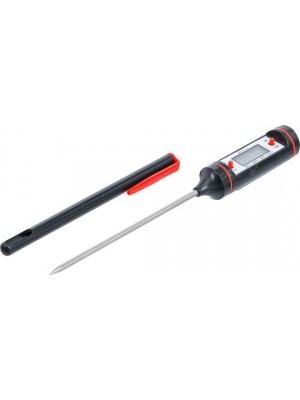 Digitālais termometrs ar nerūsējošā tērauda zondi (8714)