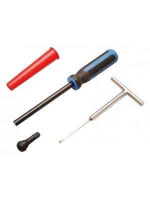 Riepu vārstu uzstādīšanas instrumentu komplekts|4 gab. (8766) Riepu vārstu uzstādīšanas instrumentu komplekts|4 gab. (8766)