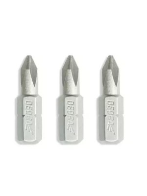 Skrūvgriežu uzgaļu komplekts, DEDRA uzgaļi 18A07S02 Phillips PH1/2/3, 25 mm blisters (18A07S02) Skrūvgriežu uzgaļu komplekts, DEDRA uzgaļi 18A07S02 Phillips PH1/2/3, 25 mm blisters (18A07S02)