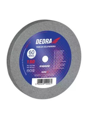 Slīpēšanas disks, akmens DEDRA F10020 150x16x12,7 mm, smiltis 60 (F10020) Slīpēšanas disks, akmens DEDRA F10020 150x16x12,7 mm, smiltis 60 (F10020)
