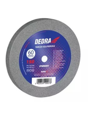 Slīpēšanas disks, akmens DEDRA F10021 150x20x12,7 mm, smiltis 60 (F10021) Slīpēšanas disks, akmens DEDRA F10021 150x20x12,7 mm, smiltis 60 (F10021)