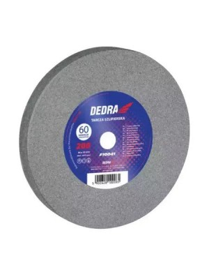 Slīpēšanas disks, akmens DEDRA F10041 200x40x20 mm, gr. 60 (F10041) Slīpēšanas disks, akmens DEDRA F10041 200x40x20 mm, gr. 60 (F10041)