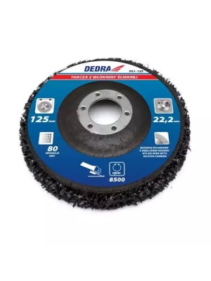 Neausts abrazīvais disks, DEDRA F61-125, 125 mm, caurums 22,2 mm (F61-125) Neausts abrazīvais disks, DEDRA F61-125, 125 mm, caurums 22,2 mm (F61-125)