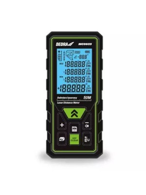 Lāzera tālmērs 50m DEDRA MC0933  , mājas lāzera tālmērs (MC0933) 