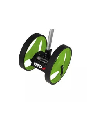 Mērīšanas ritenis, odometrs DEDRA MC1001 diapazons 9999,9 m, divi 159 mm diametra riteņi (MC1001)