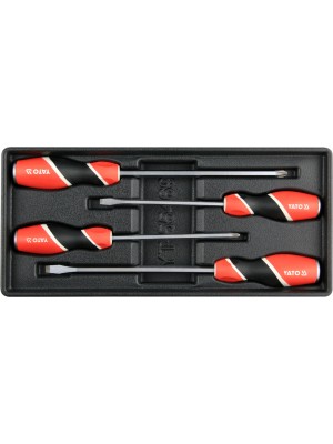 Skrūvgriežu komplekts 4 gab YT-55469 Skrūvgriežu komplekts 4 gab YT-55469