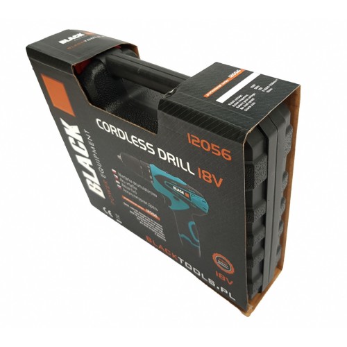 Akumulatora skrūvgriezis BLACK 18V 