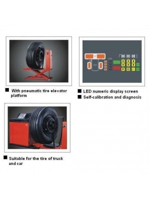  BALANSĒŠANAS STENDS kravas mašīnu riteņiem (PL1500)