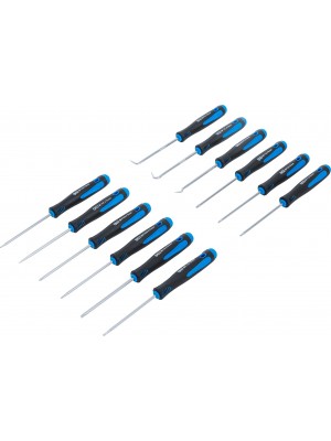 Āķu Un Skrūvgriežu Komplekts Precīzam Darbam, 12 Gab. (8833)