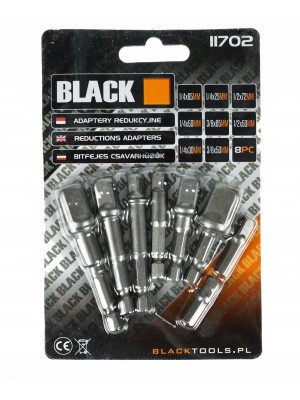 SKRŪVGRIEŽU ADAPTERU KOMPLEKTS 1/4 3/8 1/2 