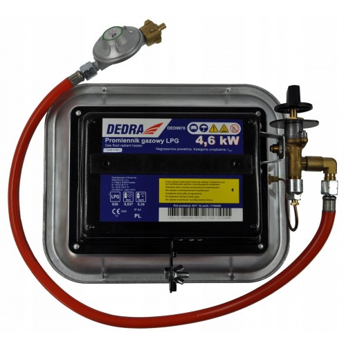 Dedra Gāzes Sildītājs 4,6 kw (DED9970E)