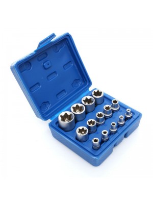 14-daļīgs TORX ligzdu komplekts (KD10335)