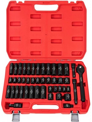 Metrisko un collu instrumentu komplekts |10mm (3/8")|45pc (SK45S)