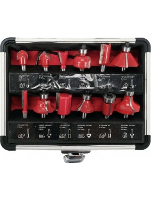 Koka frēžu komplekts|6mm 12gab (YT-68006)