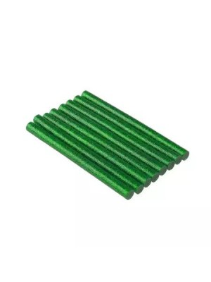 Universāla karsti kūstoša līme DEDRA zaļš Glitter, 8gab, 8x100mm(DED7576)