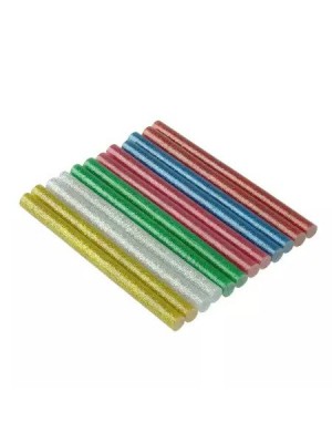 DEDRA universālo karsti kūstošo līmju komplekts, krāsu maisījums, spīdumi, 12 gab., 8x100mm(DED7579)