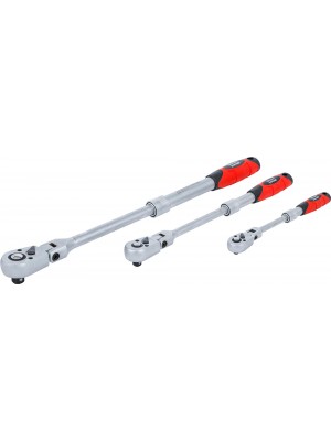 Tarkšķatslēgu komplekts |6,3 mm (1/4") / 10 mm (3/8") / 12,5 mm (1/2")|3 gab. (72114)