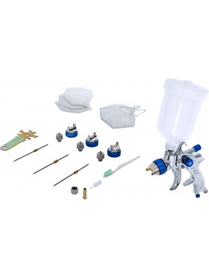 Gaisa smidzināšanas pistole ar 3 sprauslām 1,2 - 1,7 - 2,0 mm (70048)