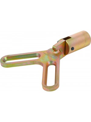 Vadības sviras atbalsta instruments gultņa korpusa atbalstam, pacelšanai/nolaišanai ar riteņu tapām (71043)