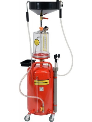 Eļļas savākšanas tvertne ar iesūkšanas un iztukšošanas kontroles tvertni 90 l (H0719)