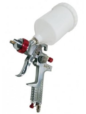 Augšējā tvertnes smidzinātājs|HVLP|600 cm³|Ø 1,3 mm (H888P)