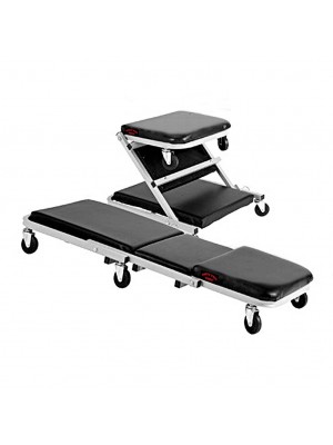 Salokāms mehānisks divstāvu divvietīgs iekrāvējs/sēdeklis 36" (SC36)