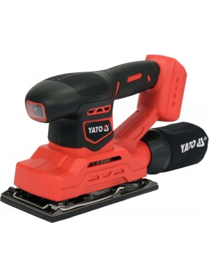 Vibrācijas slīpmašīna 18V, (bez akumulatora) (YT-82751)