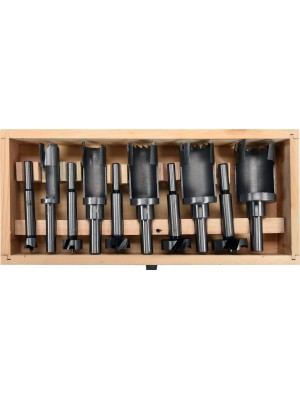 Forstnera urbju un mezglu urbju komplekts|15-35 mm|10 gab. (YT-33837)