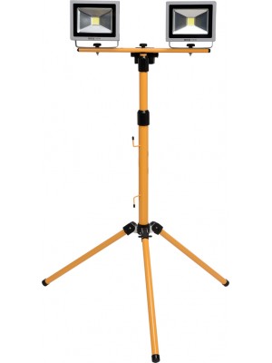 Halogēna prožektors uz statīva 2*20W (YT-81789) 