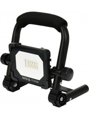 LED portatīvais prožektors SMD LED 10W 900LM (YT-81836)