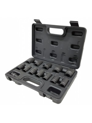 Trieciena ligzdu komplekts 12,5 mm (1/2")|10-24 mm 13 gab. (SK12014)