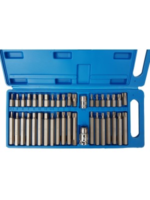 Īpašu uzgaļu komplekts plastmasas kastē | 40 gab. (66410P)