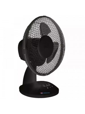 Galda ventilators, 9”, melns 30W (DA0900B)