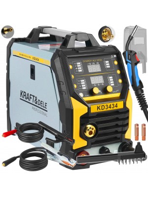 MIG Flux MMA Tig Lift SYNERGY invertora metināšanas iekārta (KD3434)