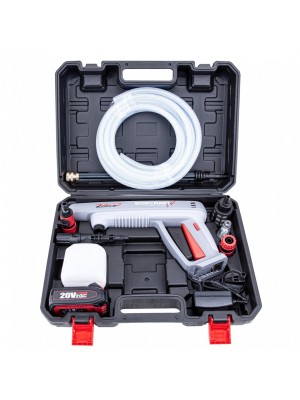 Litija jonu akumulatora augstspiediena tīrītājs 20 V 2,0 Ah plastmasas kastē (CPCS20LiDM)