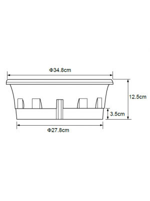 Maza, pārnēsājama detaļu mazgāšanas ierīce, 5 galoni (19 l) (XHPPW5G)