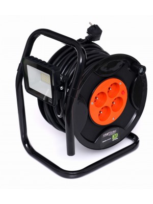 Pagarinātāja vada spole 30M + LED (KD4037)