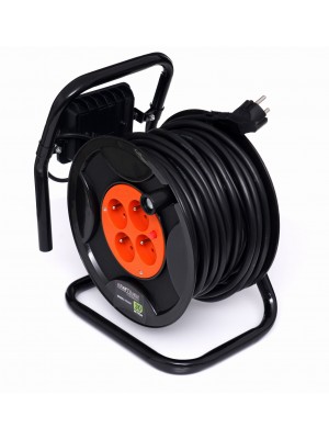 Pagarinātāja vada spole 30M + LED (KD4037)